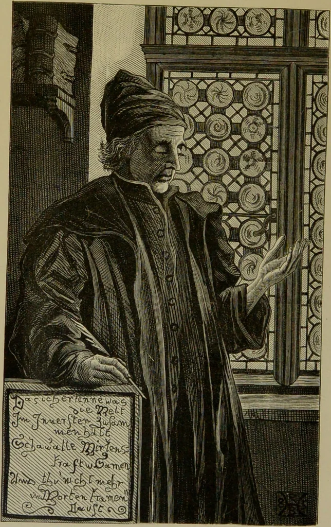 An illustration from A manual of cheirosophy : being a complete practical handbook of the twin sciences of cheirognomy and cheiromancy, by means whereof the past, the present, and the future may be read in the formations of the hands ; preceded by an introductory argument upon the science of cheirosophy and its claims to rank as a physical science / by Ed. Heron-Allen ... with full-page and other illustrations by Rosamund Brunel Horsley., 1892, leaf 8