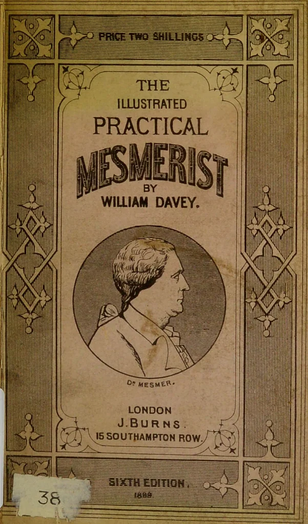 An illustration from The illustrated practical mesmerist : curative and scientific / by William Davey., 1889, leaf 1