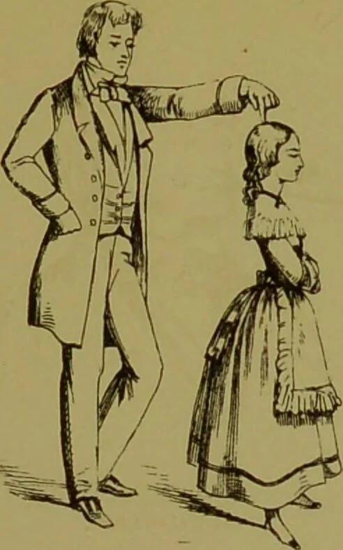 An illustration from The illustrated practical mesmerist : curative and scientific / by William Davey., 1889, leaf 31