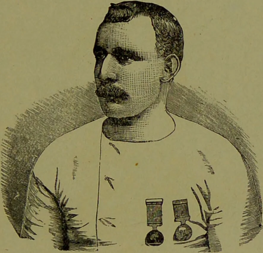An illustration from Faces we meet, and, how to read them / by R.B.D. Wells., 1880, leaf 101