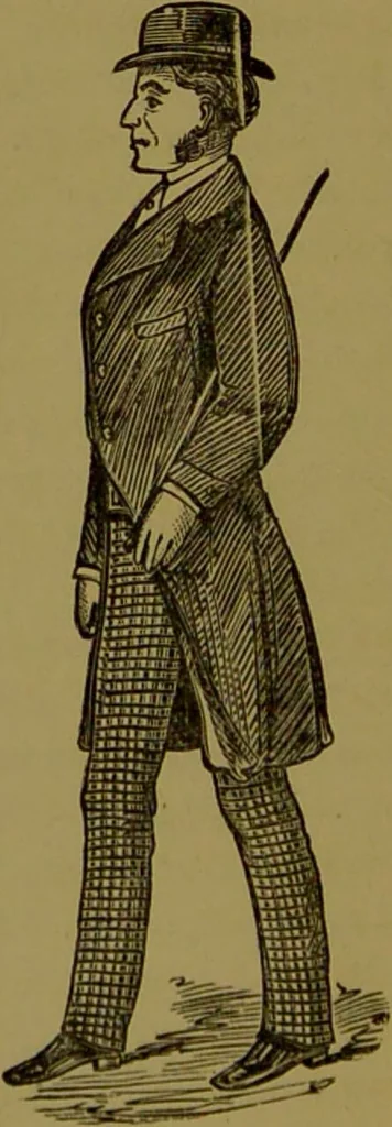 An illustration from Faces we meet, and, how to read them / by R.B.D. Wells., 1880, leaf 142