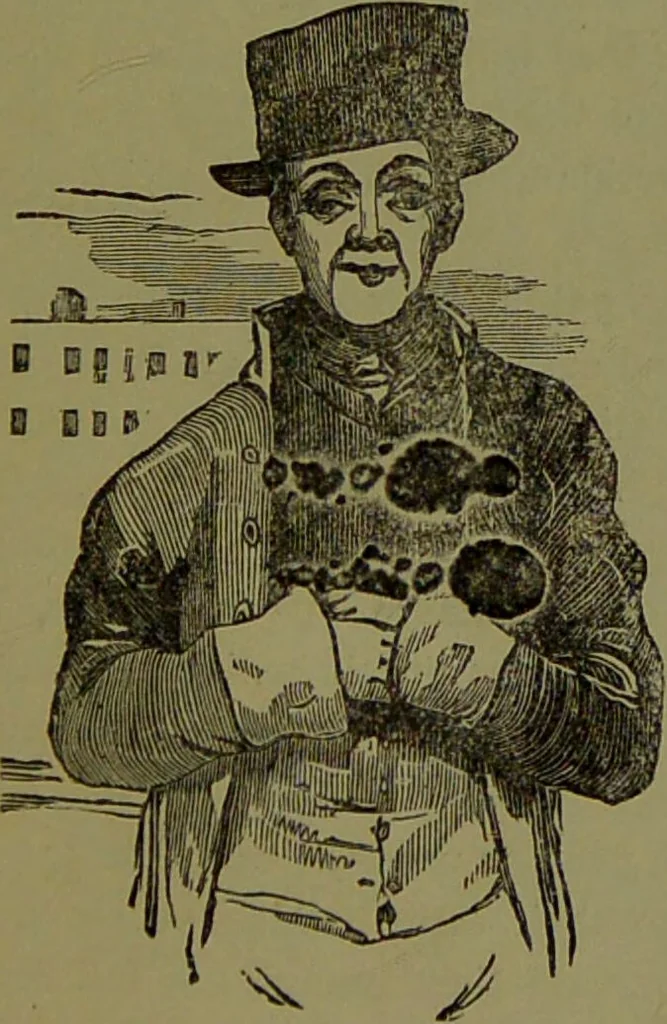 An illustration from Faces we meet, and, how to read them / by R.B.D. Wells., 1880, leaf 151
