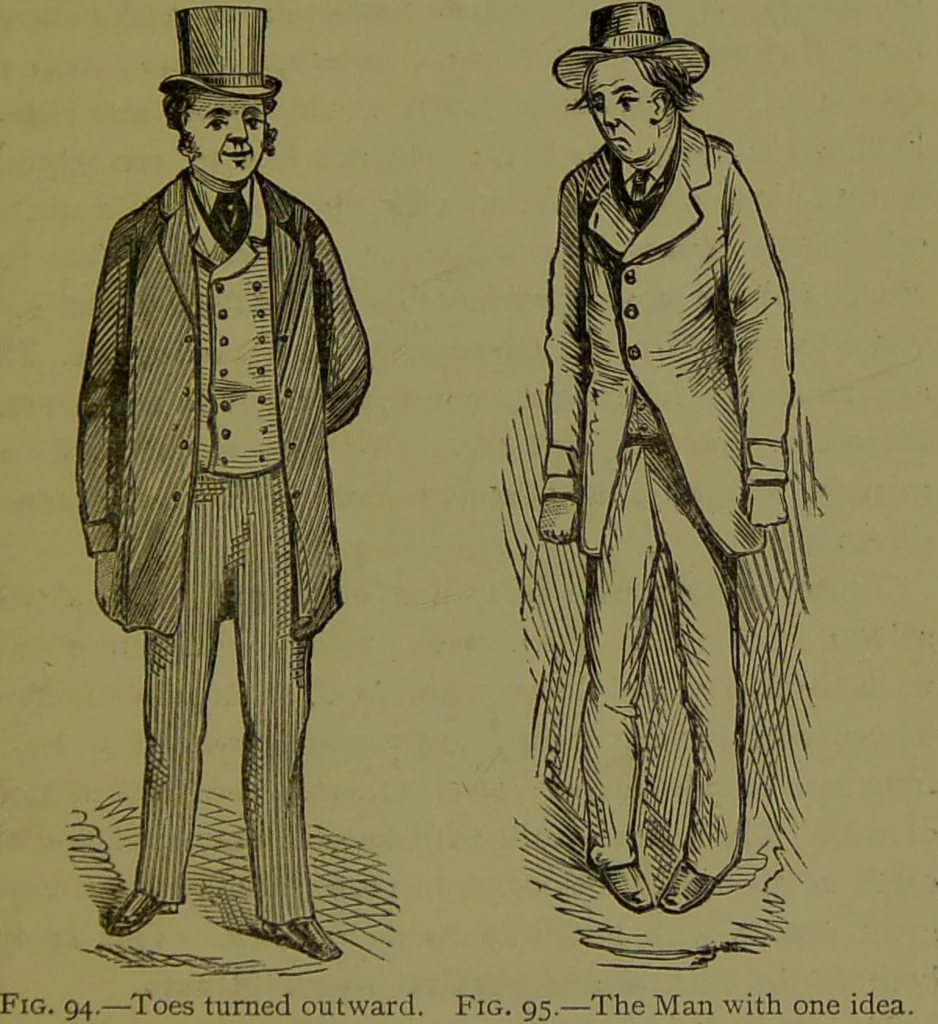 An illustration from Faces we meet, and, how to read them / by R.B.D. Wells., 1880, leaf 153