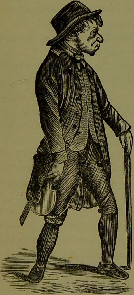 An illustration from Faces we meet, and, how to read them / by R.B.D. Wells., 1880, leaf 155