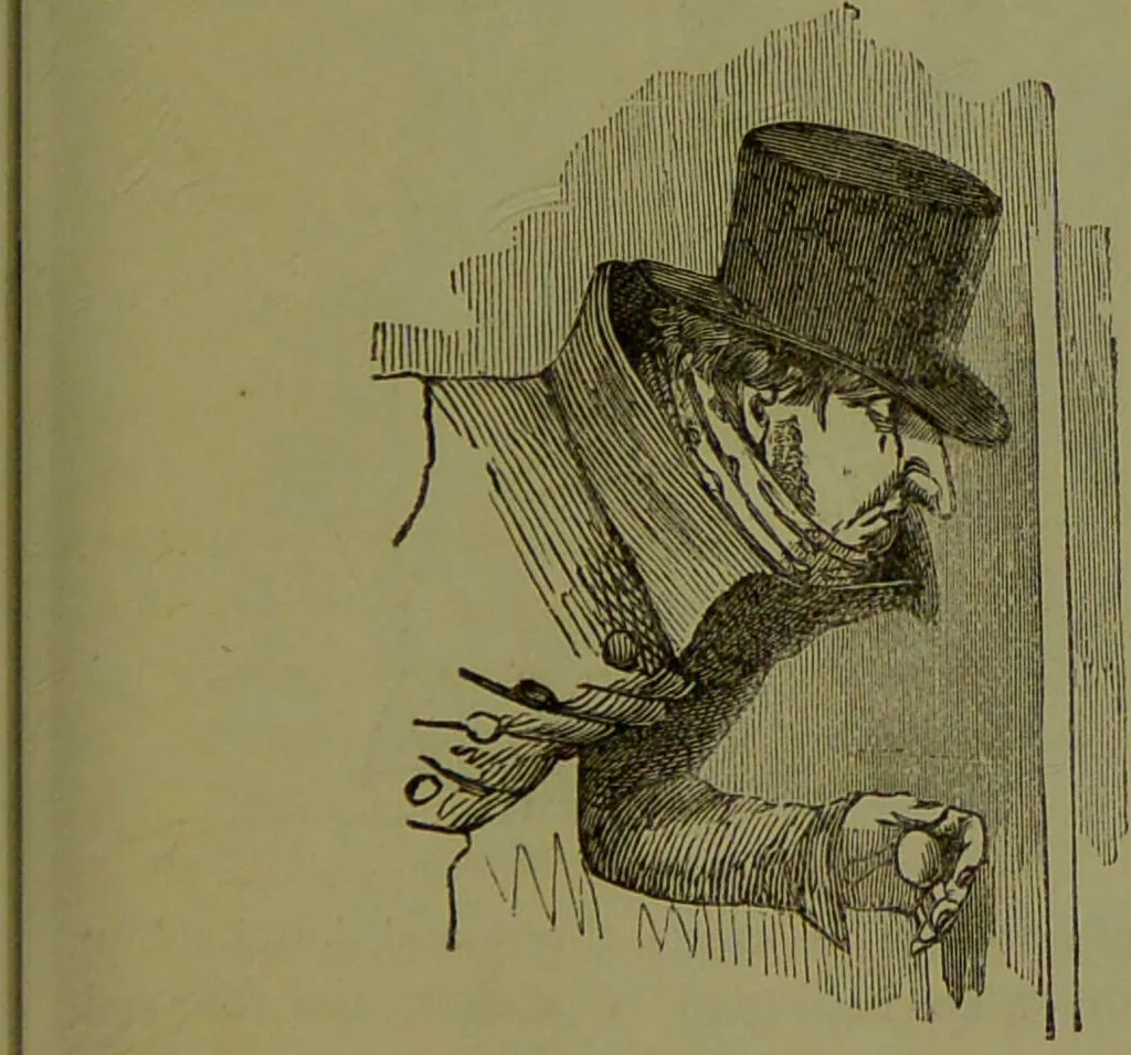 An illustration from Faces we meet, and, how to read them / by R.B.D. Wells., 1880, leaf 169