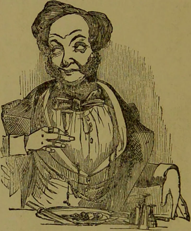 An illustration from Faces we meet, and, how to read them / by R.B.D. Wells., 1880, leaf 170