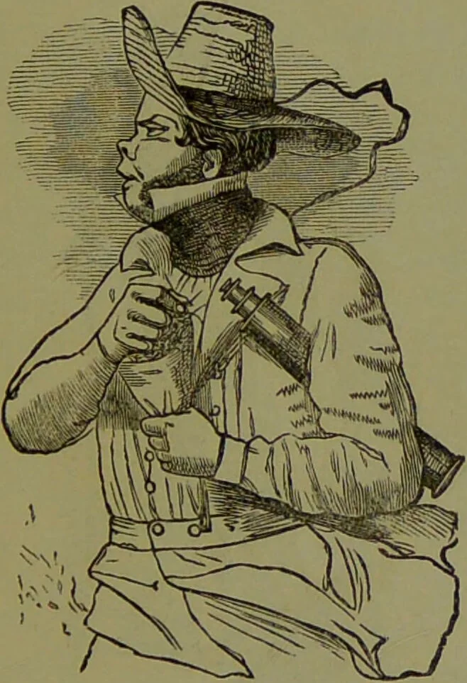 An illustration from Faces we meet, and, how to read them / by R.B.D. Wells., 1880, leaf 173