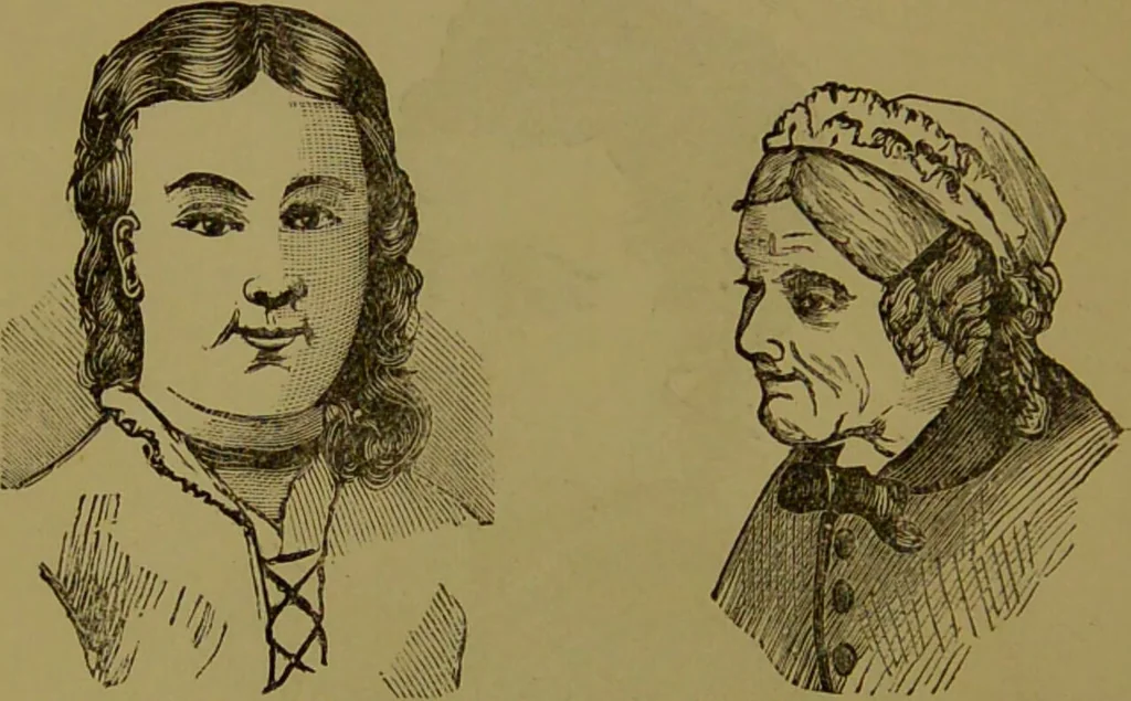 An illustration from Faces we meet, and, how to read them / by R.B.D. Wells., 1880, leaf 178