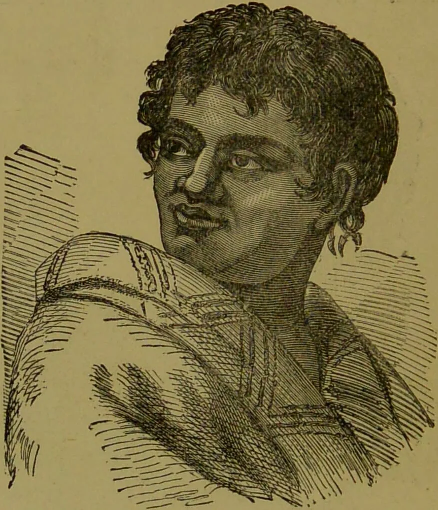 An illustration from Faces we meet, and, how to read them / by R.B.D. Wells., 1880, leaf 184