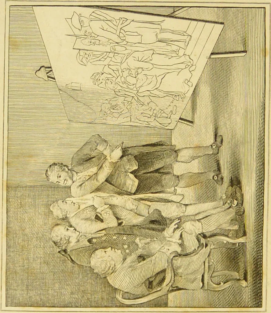 An illustration from Essays on physiognomy : designed to promote the knowledge and the love of mankind / written in the German language by John Caspar Lavater ; and translated into English by Thomas Holcroft ; to which are added one hundred physiognomonical rules, a posthumous work by Mr. Lavater and Memoirs of the life of the author., 1855, leaf 560