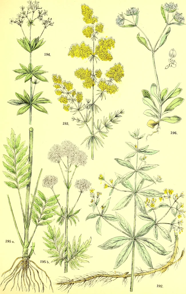 An illustration from Flore pittoresque de la France : anatomie, physiologie, classification, description des plantes indigènes et cultivées au point de vue de l'agriculture, de l'horticulture et de la sylviculture / publiée sous la direction de J. Rothschild., 1885, leaf 259