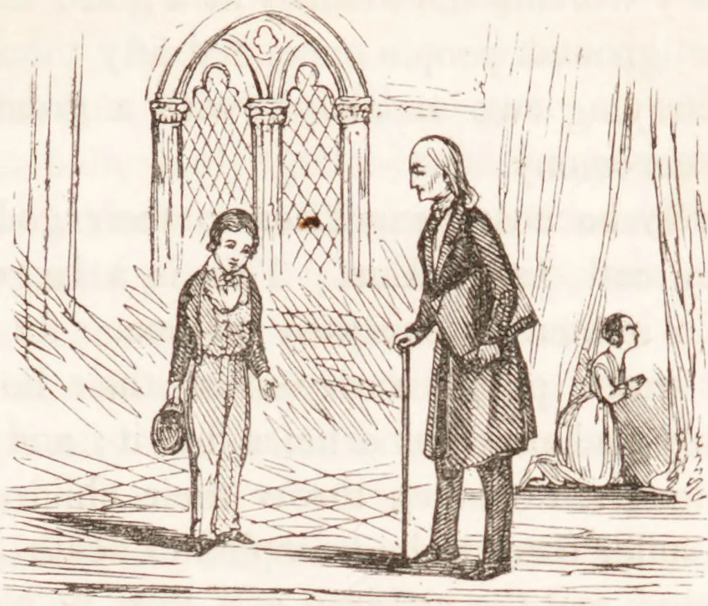 An illustration from Familiar lessons on physiology and phrenology : for children and youth in two volumes / by L.N. Fowler., 1860, leaf 205
