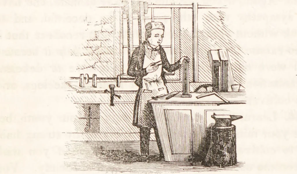 An illustration from Familiar lessons on physiology and phrenology : for children and youth in two volumes / by L.N. Fowler., 1860, leaf 220