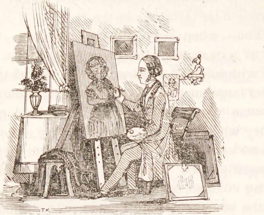 An illustration from Familiar lessons on physiology and phrenology : for children and youth in two volumes / by L.N. Fowler., 1860, leaf 228