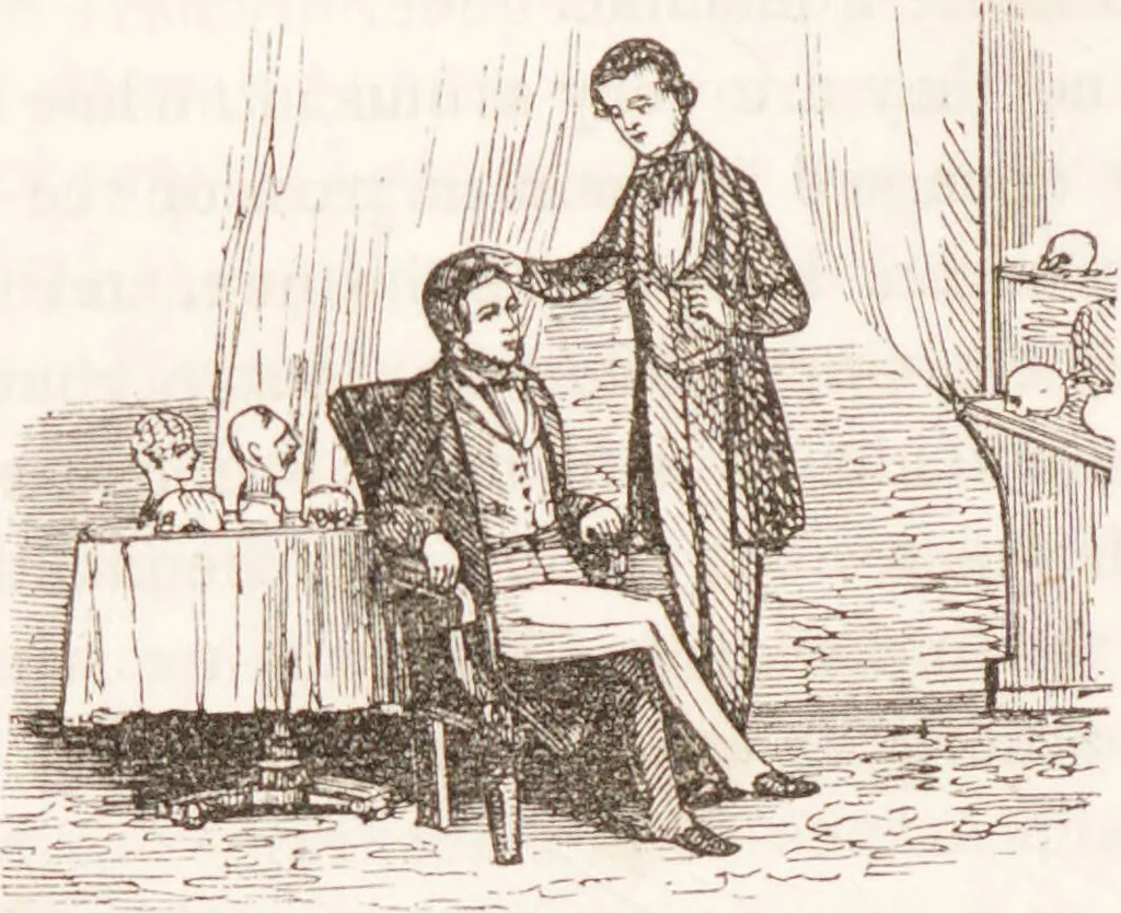 An illustration from Familiar lessons on physiology and phrenology : for children and youth in two volumes / by L.N. Fowler., 1860, leaf 286