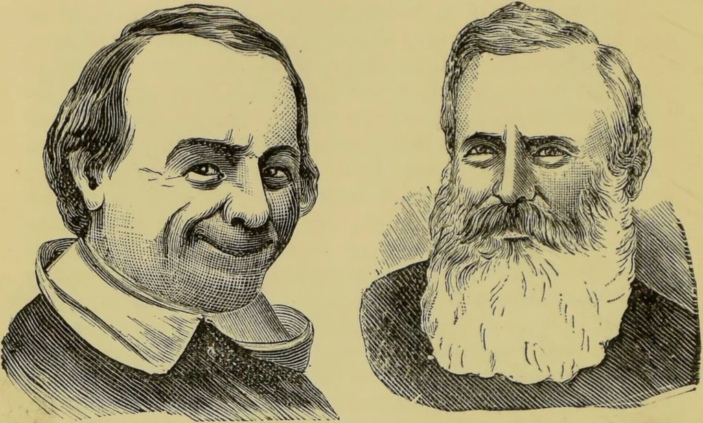 An illustration from The modern self-instructor in phrenology, physiology & physiognomy, or, The people's hand-book of human nature : containing a view of the moral and theological bearing of the science of phrenology / by Gustavus Cohen., 1889, leaf 112