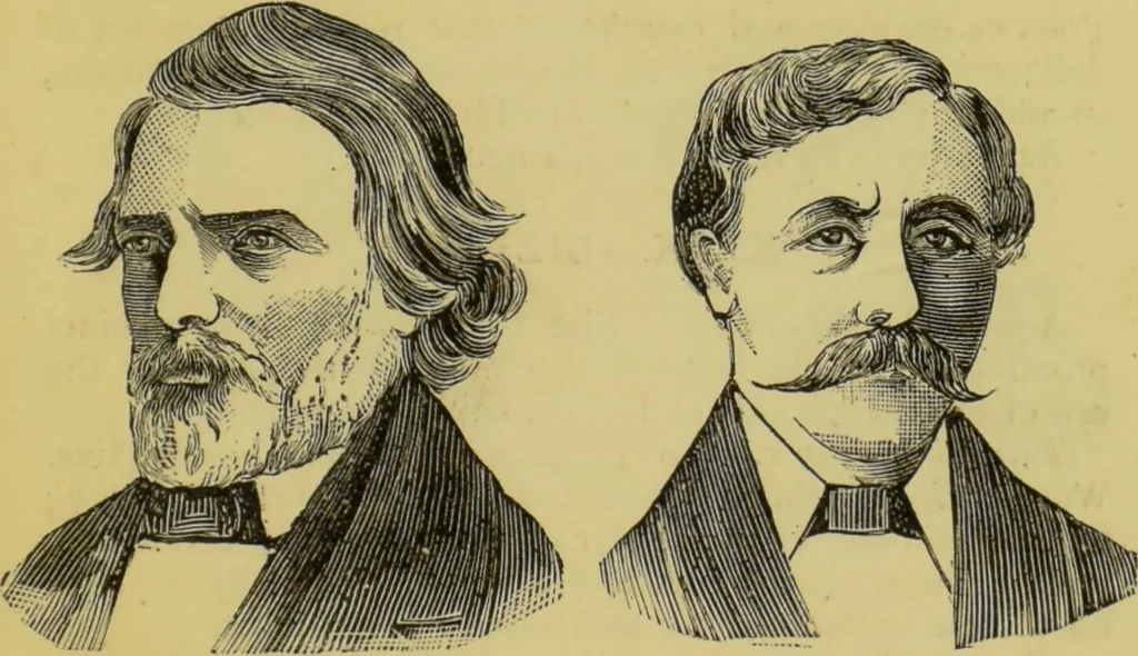 An illustration from The modern self-instructor in phrenology, physiology & physiognomy, or, The people's hand-book of human nature : containing a view of the moral and theological bearing of the science of phrenology / by Gustavus Cohen., 1889, leaf 147