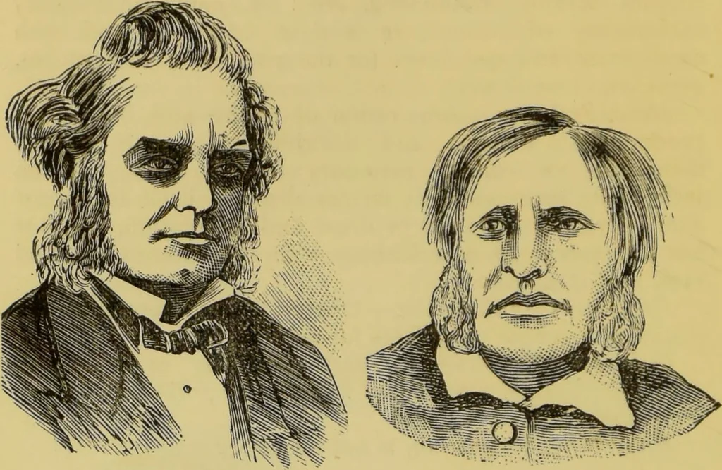 An illustration from The modern self-instructor in phrenology, physiology & physiognomy, or, The people's hand-book of human nature : containing a view of the moral and theological bearing of the science of phrenology / by Gustavus Cohen., 1889, leaf 152