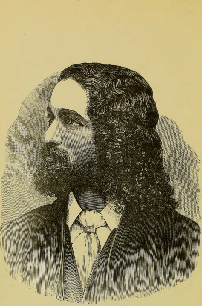 An illustration from The modern self-instructor in phrenology, physiology & physiognomy, or, The people's hand-book of human nature : containing a view of the moral and theological bearing of the science of phrenology / by Gustavus Cohen., 1889, leaf 8