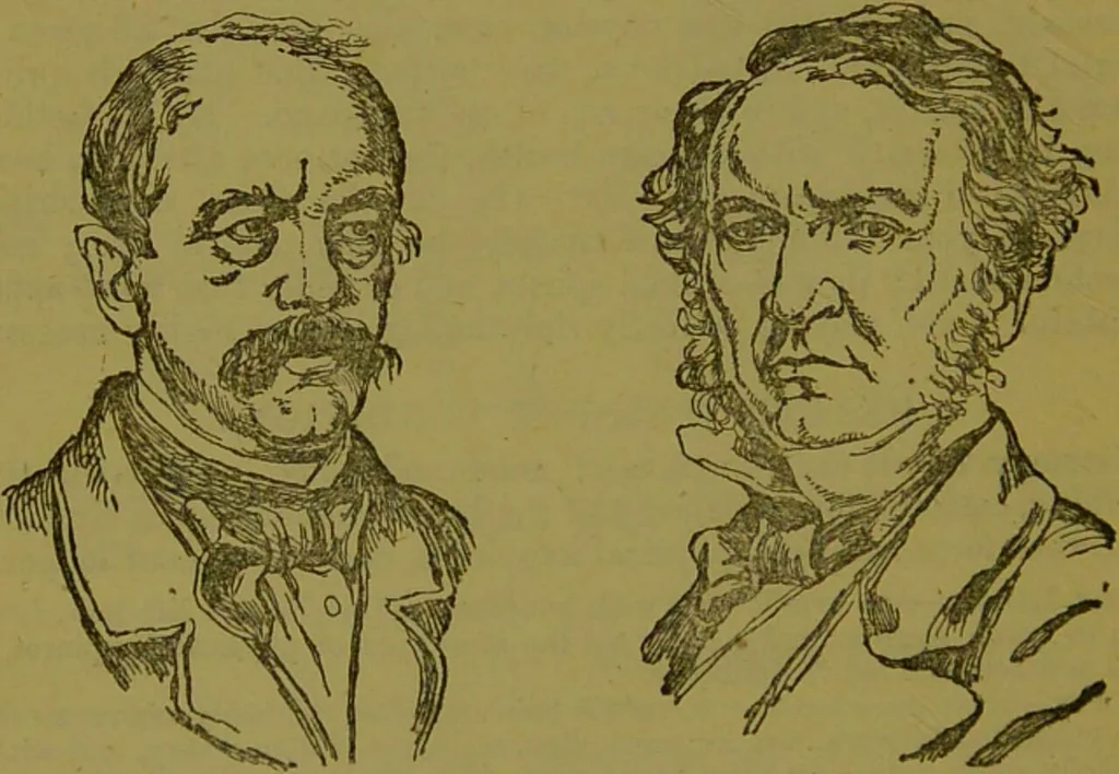 An illustration from New self-instructor guide to health and illustrated chart of phrenological and physiological development, with delineation of the character of M... / given by Albert J. Wildy., 1890, leaf 10