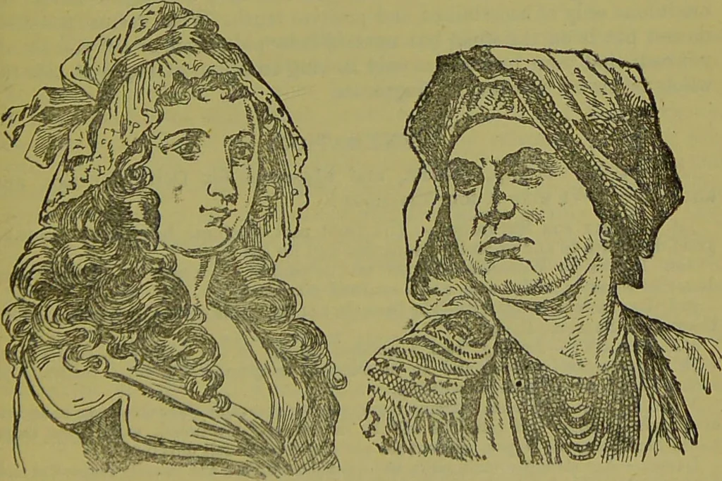 An illustration from New self-instructor guide to health and illustrated chart of phrenological and physiological development, with delineation of the character of M... / given by Albert J. Wildy., 1890, leaf 47