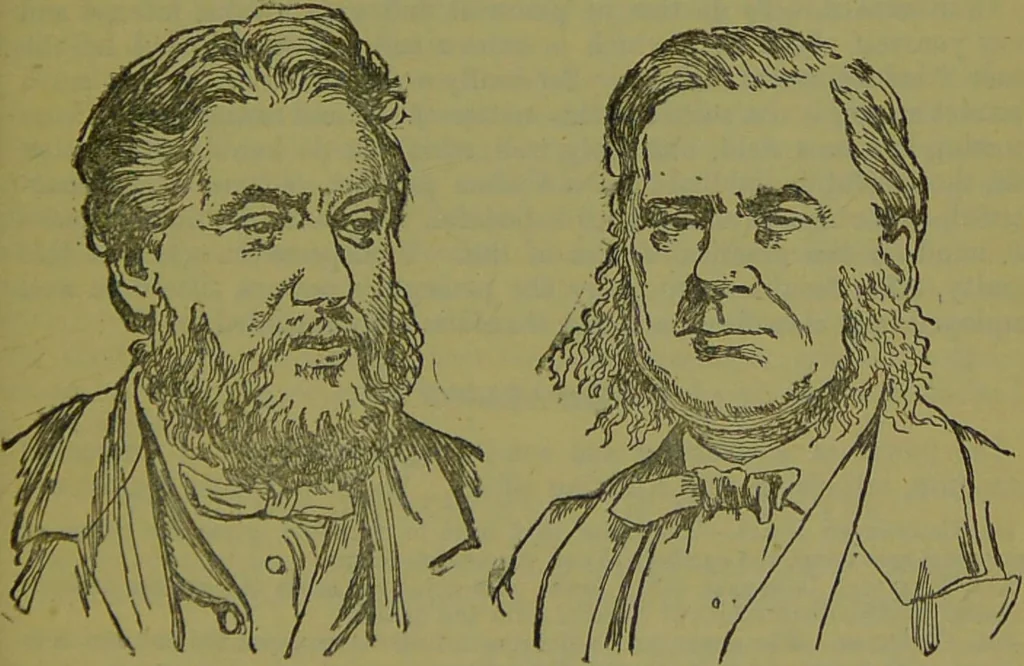 An illustration from New self-instructor guide to health and illustrated chart of phrenological and physiological development, with delineation of the character of M... / given by Albert J. Wildy., 1890, leaf 75