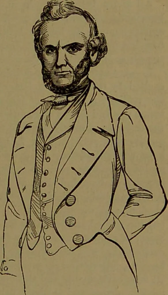 An illustration from Fowler's New illustrated self-instructor in phrenology and physiology : with over one hundred engravings, together with the chart and character of ... as marked by ... / by Lorenzo N. Fowler., 1893, leaf 53