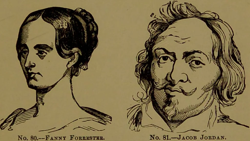 An illustration from Fowler's New illustrated self-instructor in phrenology and physiology : with over one hundred engravings, together with the chart and character of ... as marked by ... / by Lorenzo N. Fowler., 1895, leaf 139