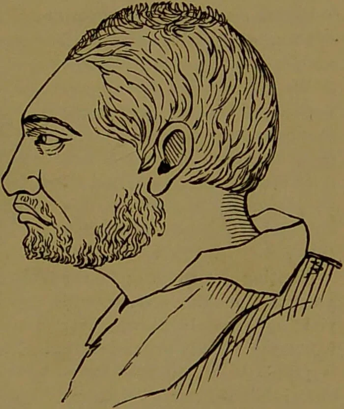 An illustration from Fowler's New illustrated self-instructor in phrenology and physiology : with over one hundred engravings, together with the chart and character of ... as marked by ... / by Lorenzo N. Fowler., 1895, leaf 21