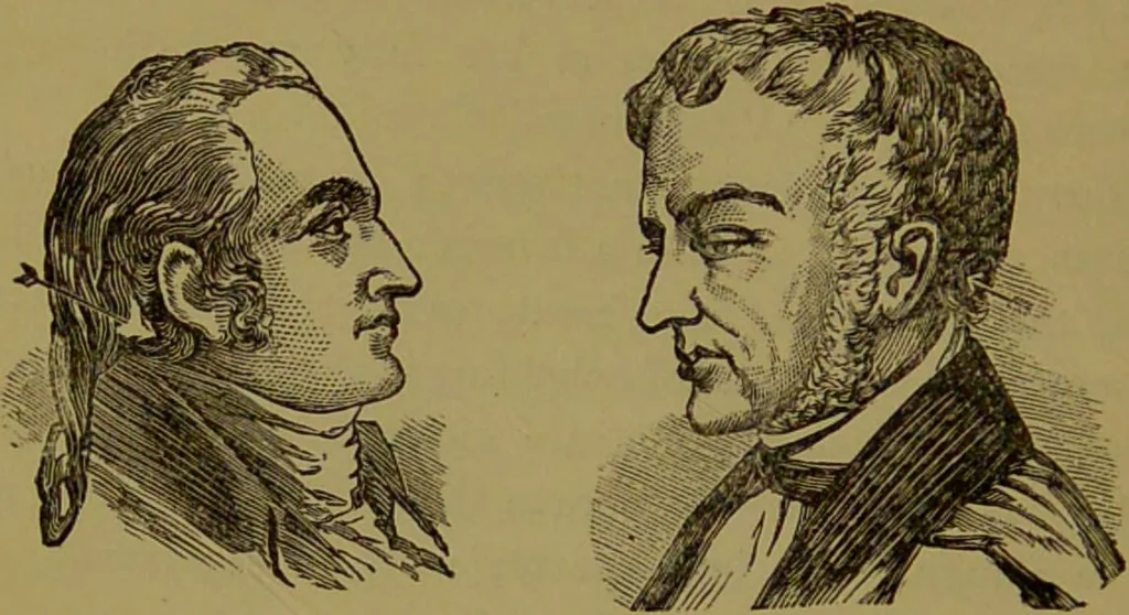 An illustration from A new illustrated hand-book of phrenology, physiology and physiognomy / by R.B.D. Wells., 1870, leaf 152