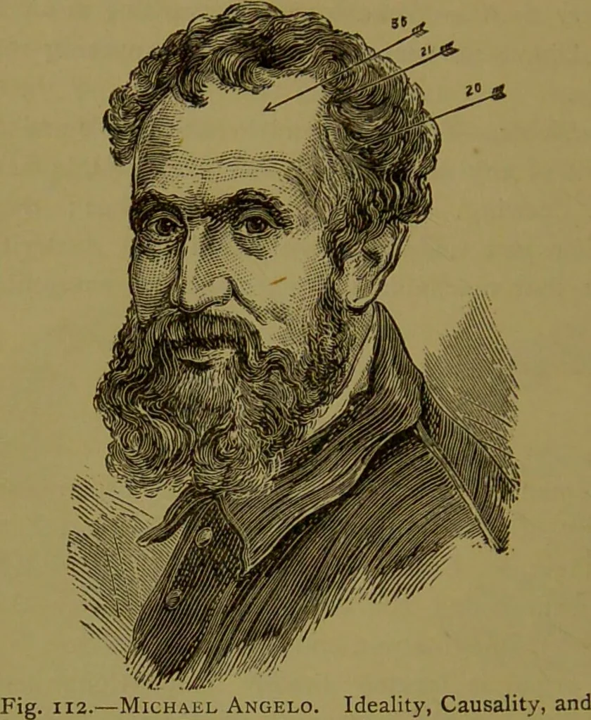 An illustration from A new illustrated hand-book of phrenology, physiology and physiognomy / by R.B.D. Wells., 1870, leaf 236