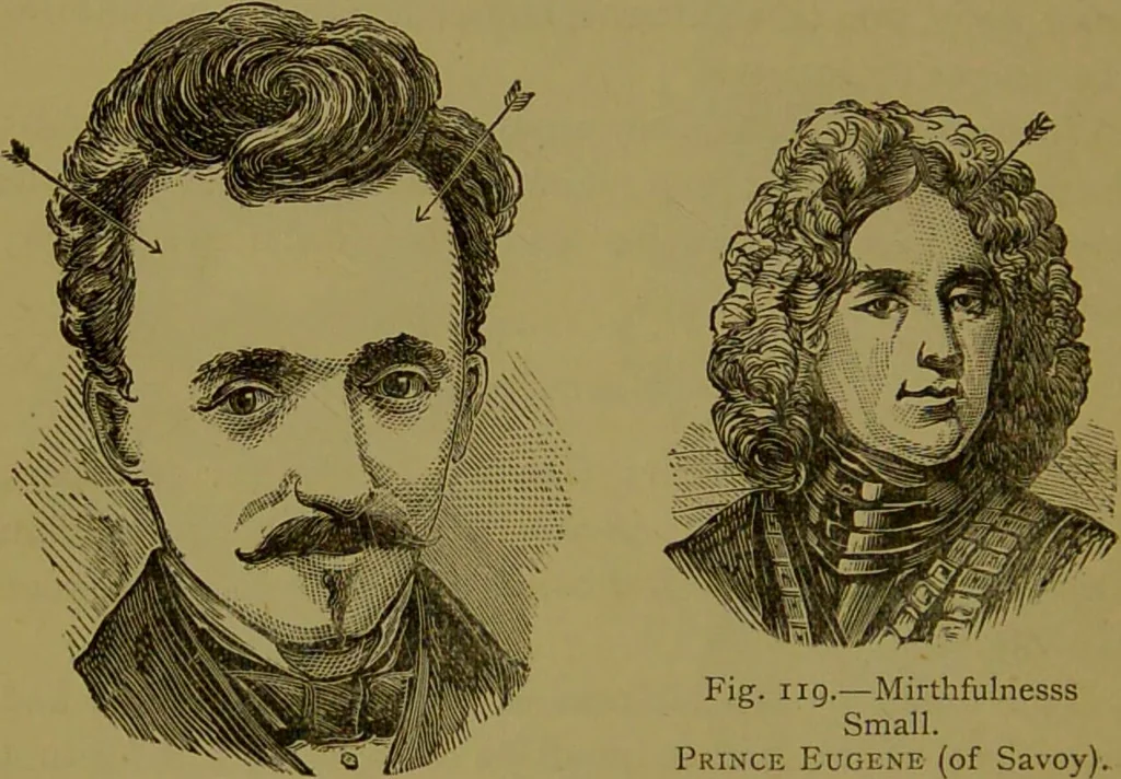 An illustration from A new illustrated hand-book of phrenology, physiology and physiognomy / by R.B.D. Wells., 1870, leaf 244