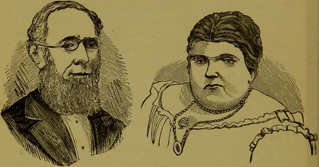 An illustration from A new illustrated hand-book of phrenology, physiology and physiognomy / by R.B.D. Wells., 1870, leaf 274