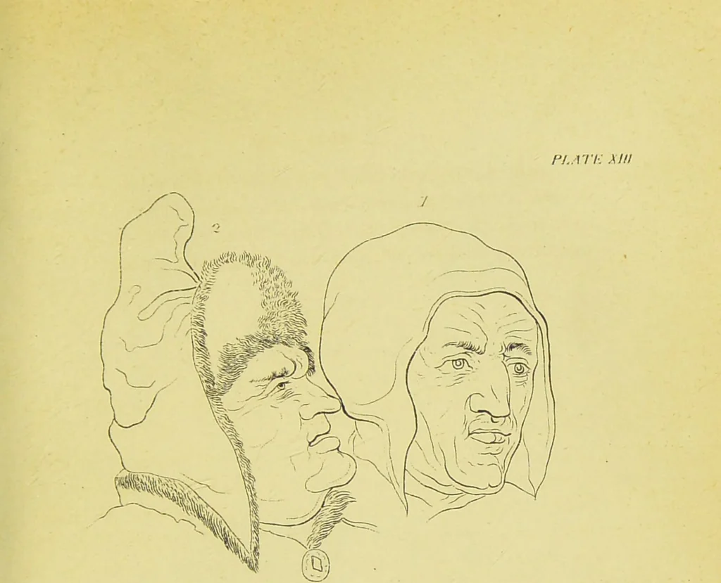 An illustration from Essays on physiognomy / translated from the German of John Caspar Lavater, by Thomas Holcroft. Also one hundred physiognomical rules, taken from a posthumous work of J. C. Lavater ; and a memoir of the author., 1880, leaf 267