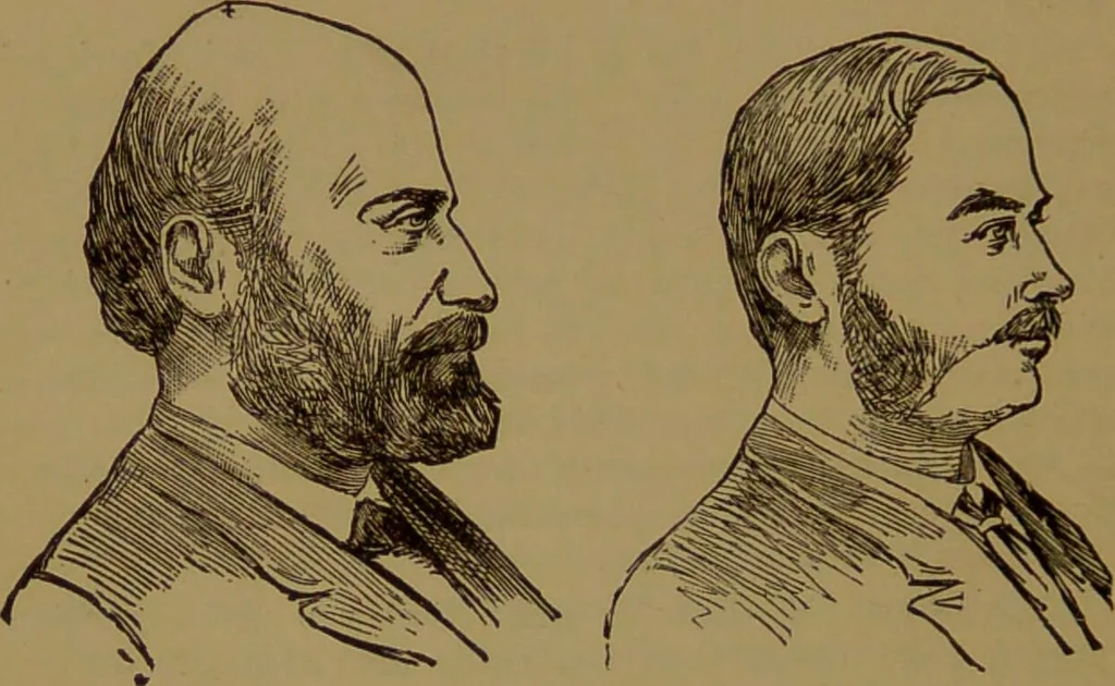 An illustration from The self-instructor in phrenology and physiology : with over one hundred new illustrations, including a chart for the use of practical phrenologists / by O.S. and L.N. Fowler. Rev. by Nelson Sizer., 1889, leaf 130