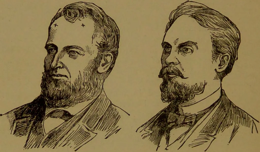 An illustration from The self-instructor in phrenology and physiology : with over one hundred new illustrations, including a chart for the use of practical phrenologists / by O.S. and L.N. Fowler. Rev. by Nelson Sizer., 1889, leaf 182
