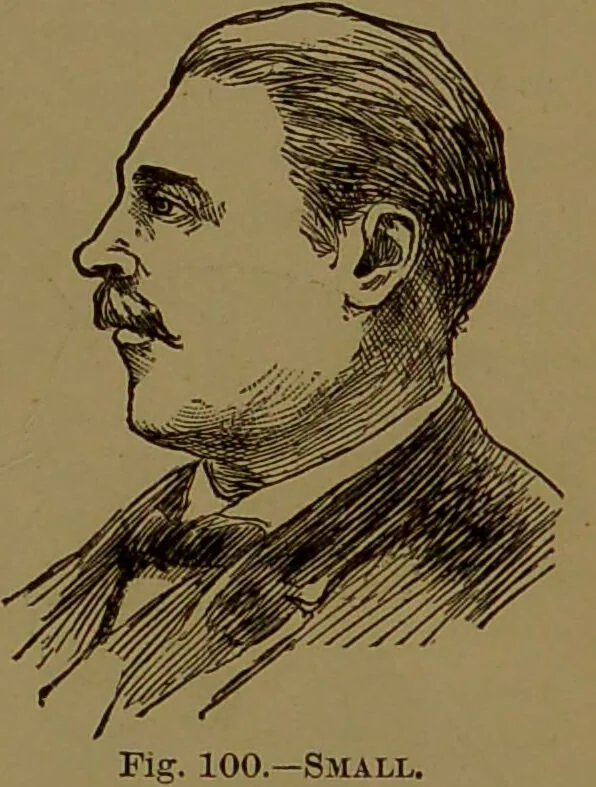 An illustration from The self-instructor in phrenology and physiology : with over one hundred new illustrations, including a chart for the use of practical phrenologists / by O.S. and L.N. Fowler. Rev. by Nelson Sizer., 1889, leaf 185