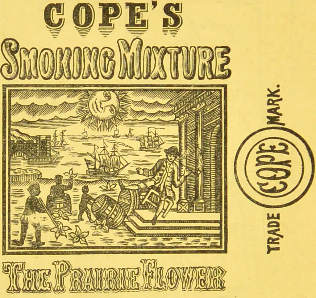 An illustration from The smoker's text book / by J. Hamer. (A reprint)., 1889, leaf 72