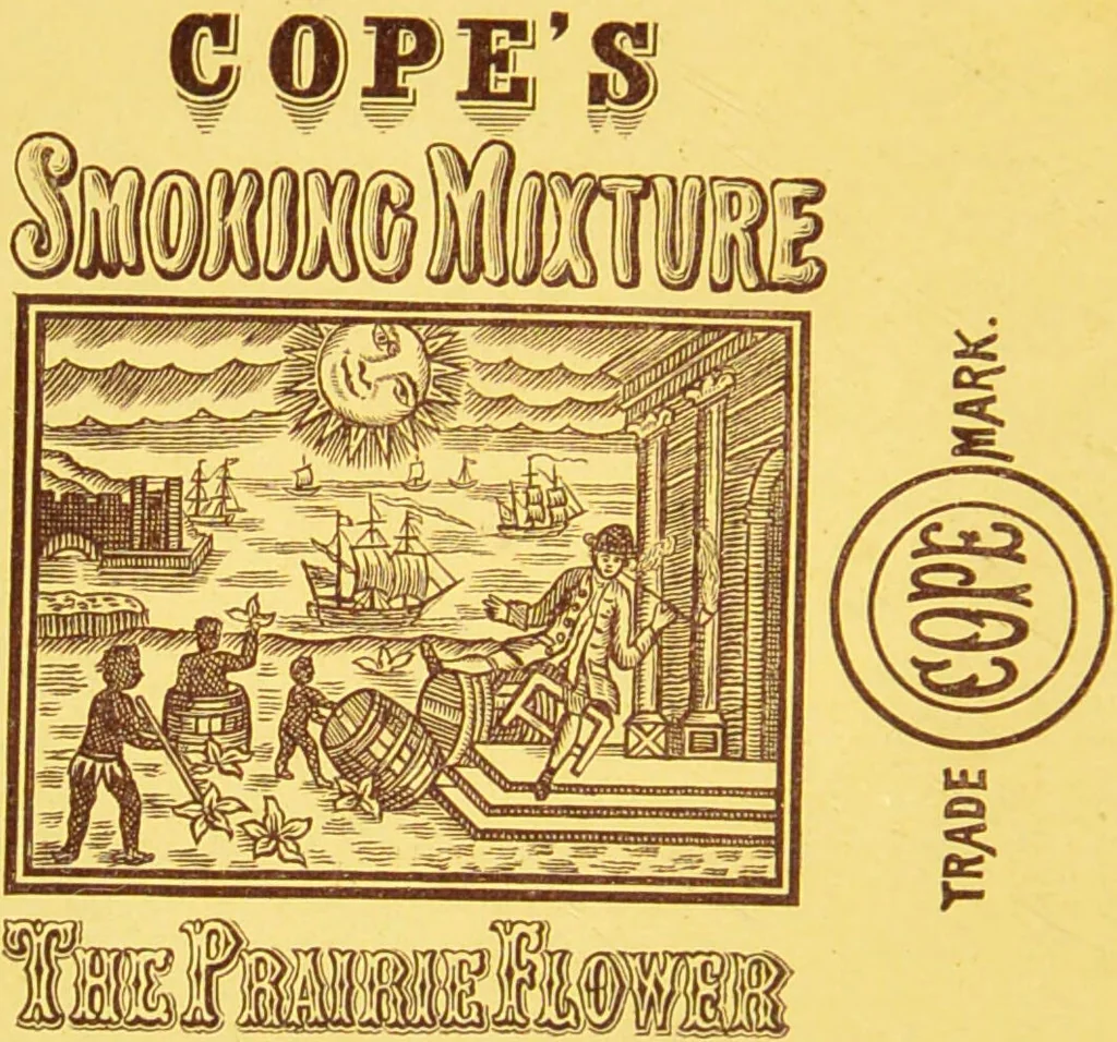 An illustration from The smoker's text book / by J. Hamer. (A reprint)., 1889, leaf 86