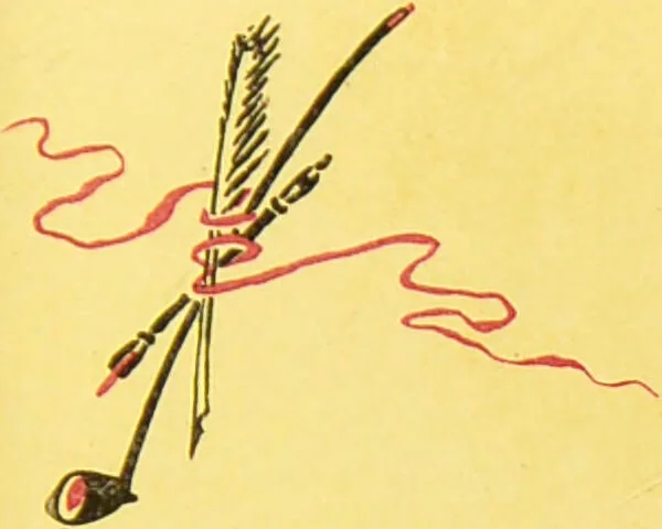 An illustration from The smoker's text book / by J. Hamer. (A reprint)., 1889, leaf 91