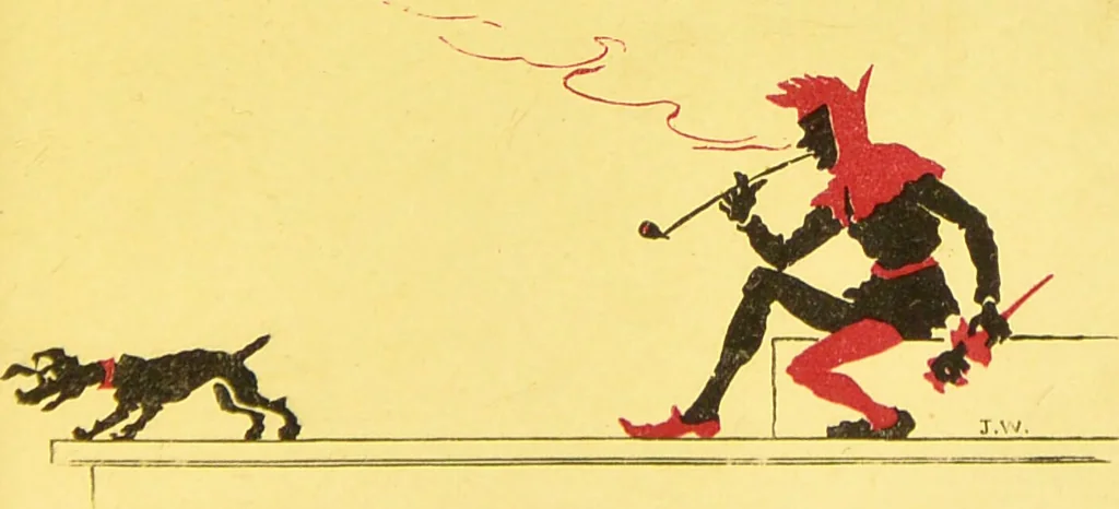 An illustration from The smoker's text book / by J. Hamer. (A reprint)., 1889, leaf 91