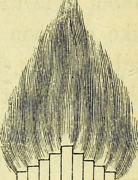 An illustration from Physico-physiological researches on the dynamics of magnetism, electricity, heat, light, crystallization, and chemism, in their relations to vital force / by Baron Charles Von Reichenbach; with the addition of a preface and critical notes by John Ashburner., 1850, leaf 49