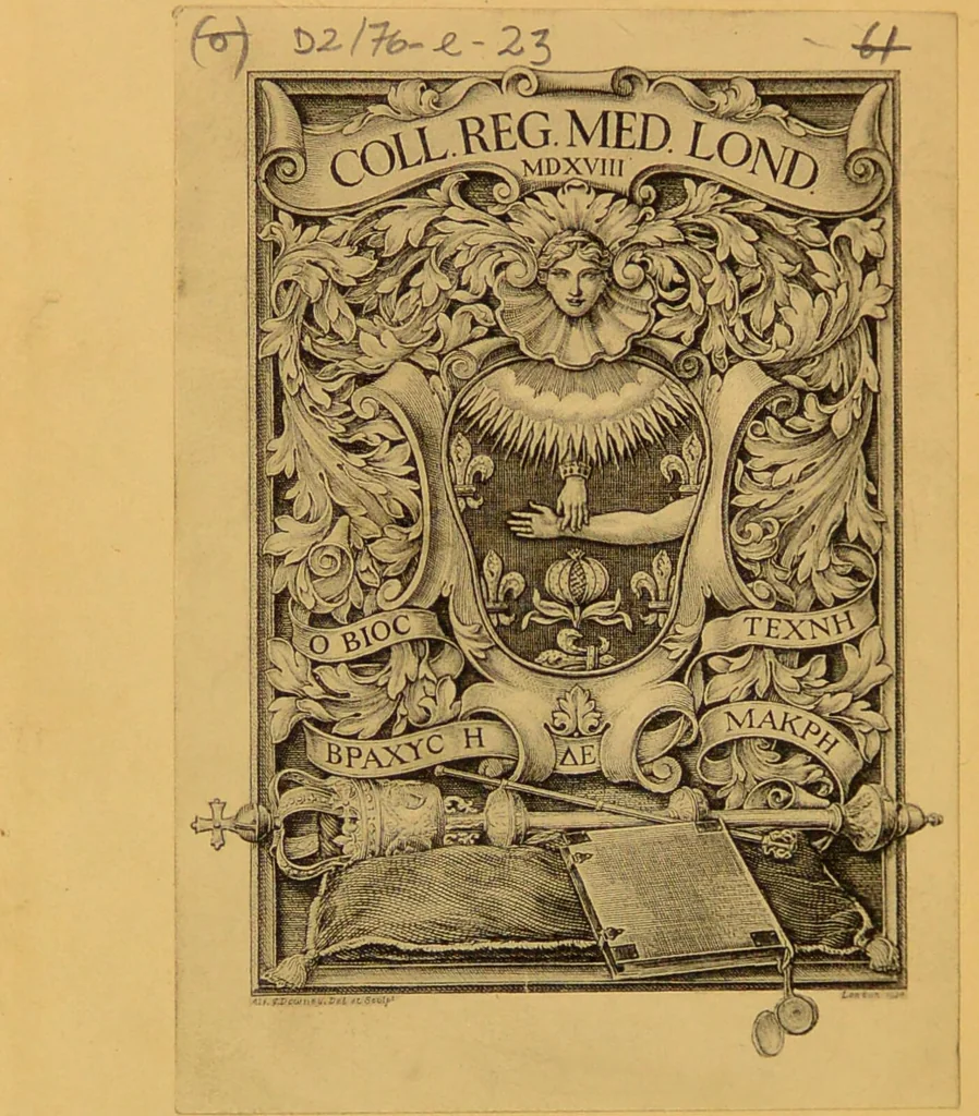An illustration from Some account of Dr. Gall's new theory of physiognomy founded upon the anatomy & physiology of the brain, with the critical strictures of C. W. Hufeland., 1807, leaf 2