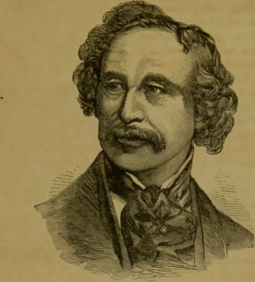 An illustration from Phrenology made practical and popularly explained / by Frederick Bridges., 1861, leaf 157