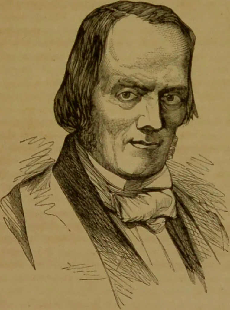 An illustration from Phrenology made practical and popularly explained / by Frederick Bridges., 1861, leaf 187