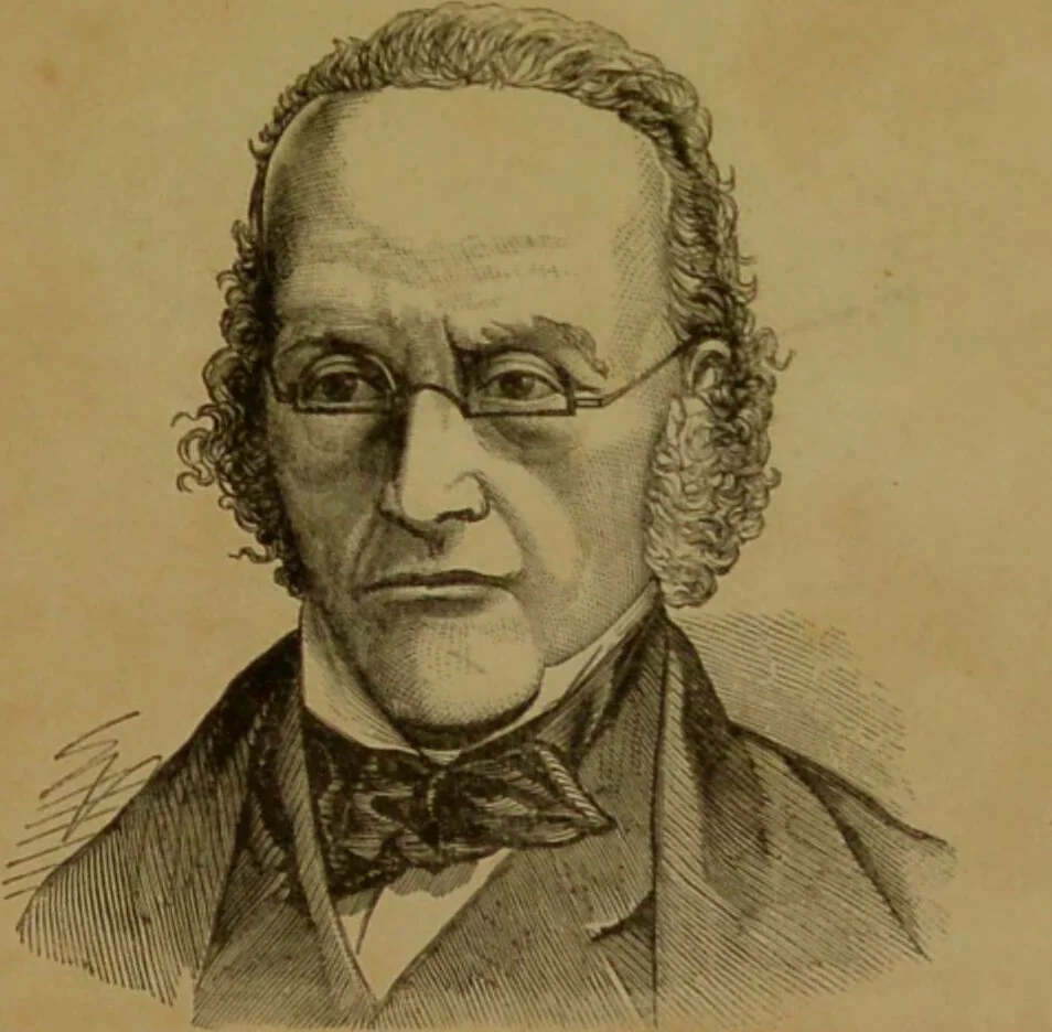 An illustration from Phrenology made practical and popularly explained / by Frederick Bridges., 1861, leaf 85