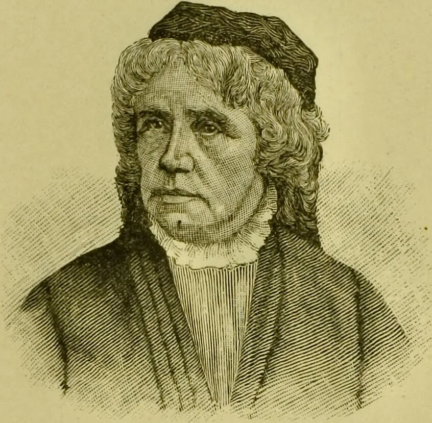 An illustration from A system of practical and scientific physiognomy, or, How to read faces : being a manual of instruction in the knowledge of the human physiognomy and organism, embracing the discoveries of located signs of character in the body and face, as shown by the five natural divisions of the countenance. Volume 2 / by Mary Olmstead Stanton., 1890, leaf 105