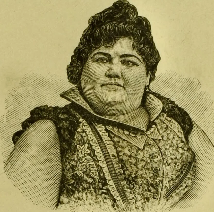 An illustration from A system of practical and scientific physiognomy, or, How to read faces : being a manual of instruction in the knowledge of the human physiognomy and organism, embracing the discoveries of located signs of character in the body and face, as shown by the five natural divisions of the countenance. Volume 2 / by Mary Olmstead Stanton., 1890, leaf 109
