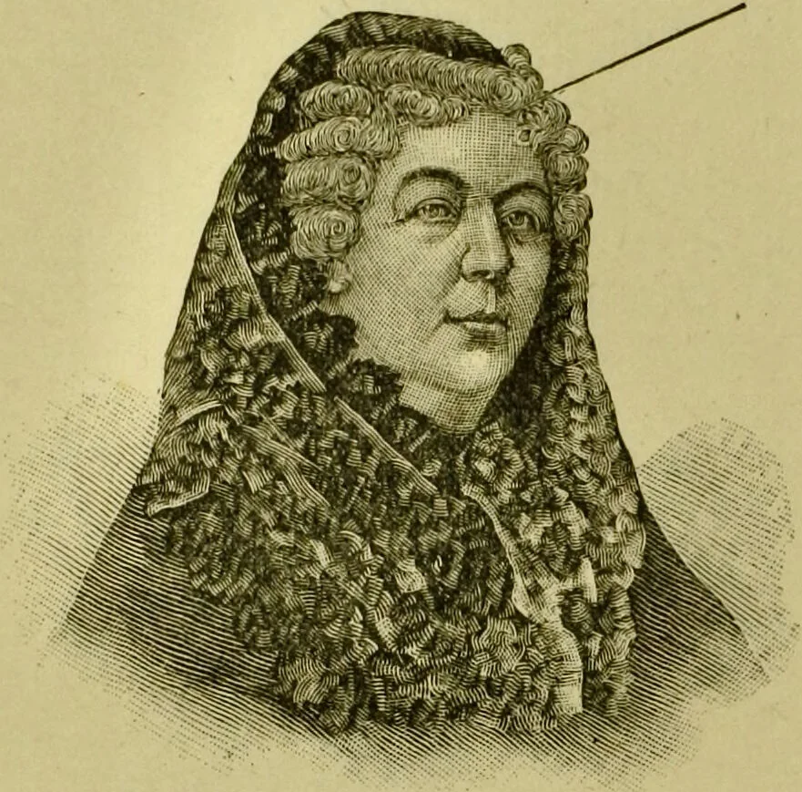An illustration from A system of practical and scientific physiognomy, or, How to read faces : being a manual of instruction in the knowledge of the human physiognomy and organism, embracing the discoveries of located signs of character in the body and face, as shown by the five natural divisions of the countenance. Volume 2 / by Mary Olmstead Stanton., 1890, leaf 150