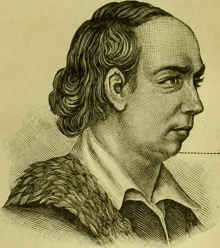 An illustration from A system of practical and scientific physiognomy, or, How to read faces : being a manual of instruction in the knowledge of the human physiognomy and organism, embracing the discoveries of located signs of character in the body and face, as shown by the five natural divisions of the countenance. Volume 2 / by Mary Olmstead Stanton., 1890, leaf 207